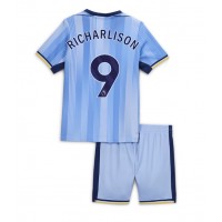 Camisa de Futebol Tottenham Hotspur Richarlison #9 Equipamento Secundário Infantil 2024-25 Manga Curta (+ Calças curtas)